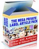 Thumbnail The Mega Private Label Article Pack with mrr Thumbnail The Mega Private Label Article Pack with mrr