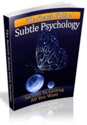 Product picture Secrets Behind Subtle Psychology Comes with MRR