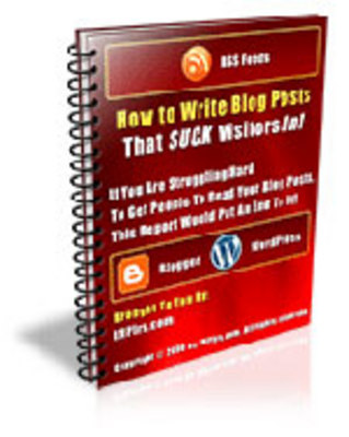 Product picture How To Write Blog Posts That Suck Visitors With MRR!
