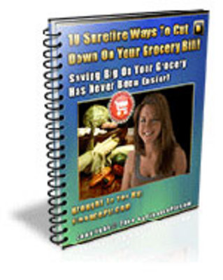 Product picture 10 Surefire Ways To Cut Down On Your Grocery Bill With MRR