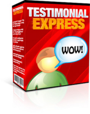 Product picture Testimonial Express Software With MRR