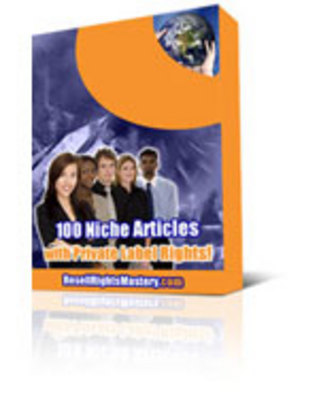 Product picture *New* 100 Niche Articles with PLR