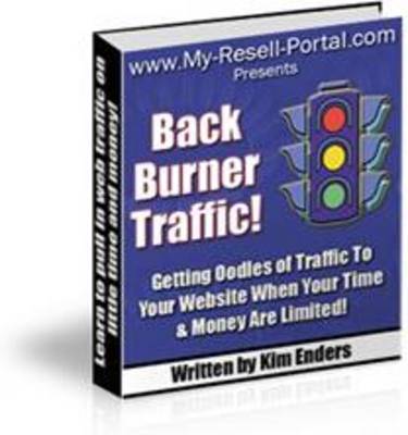 Product picture Back Burner Traffic with MRR