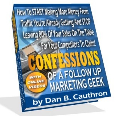 Product picture Confessions of a Follow Up Marketing Geek+mrr