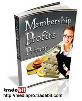 Product picture Membership Profits Primer with mrr
