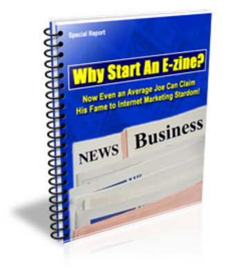Product picture Why Start An E-Zine with plr