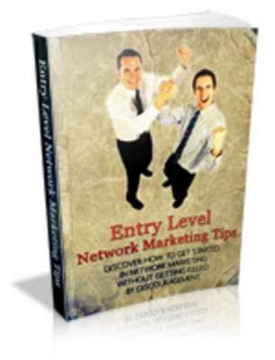 Product picture Entry Level Network Marketing Tips with mrr