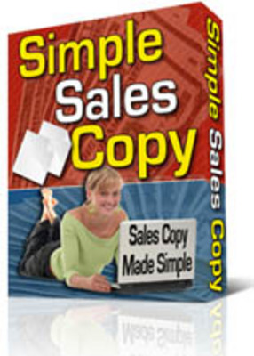 Product picture *new!*Simple Sales Copy +PLR
